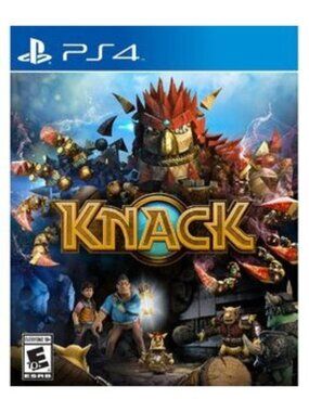 Knack (PlayStation 4 / PS4, 2013) - No manual, Very Clean Disk